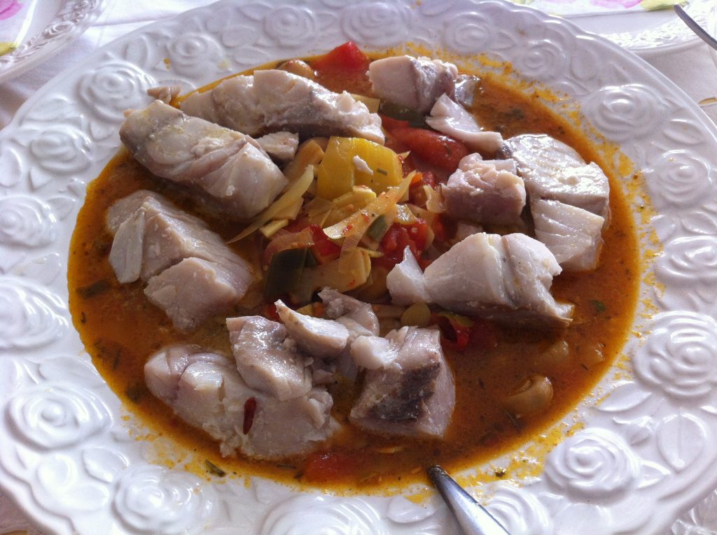 Halászlé ungarische Fischsuppe