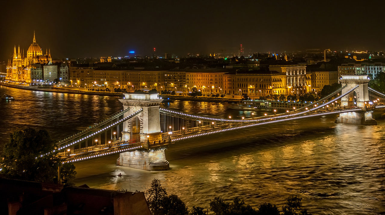 Kettenbrücke in Budapest